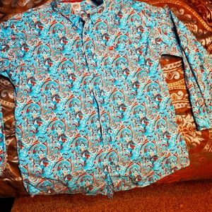 Men's Large long sleeve Cinch shirt